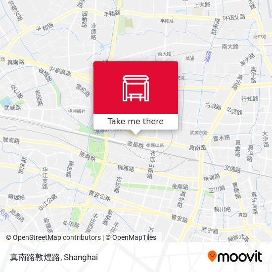 真南路敦煌路 map