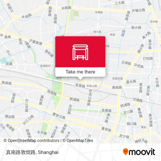 真南路敦煌路 map