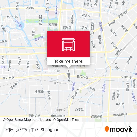 谷阳北路中山中路 map