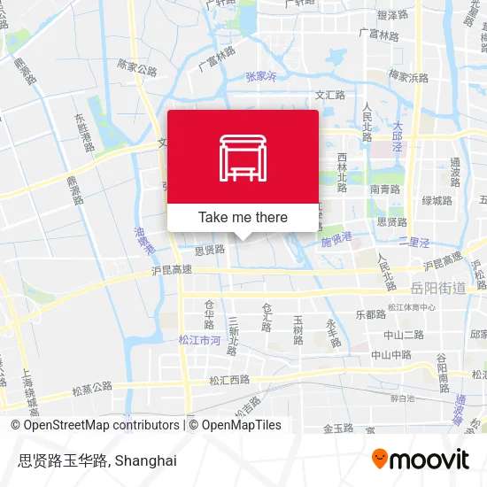思贤路玉华路 map