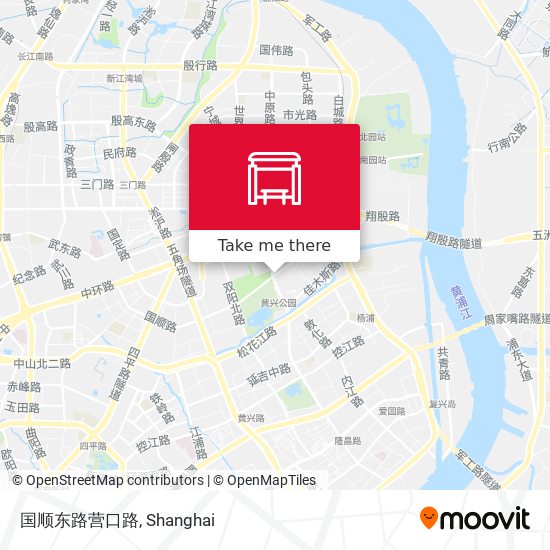 国顺东路营口路 map