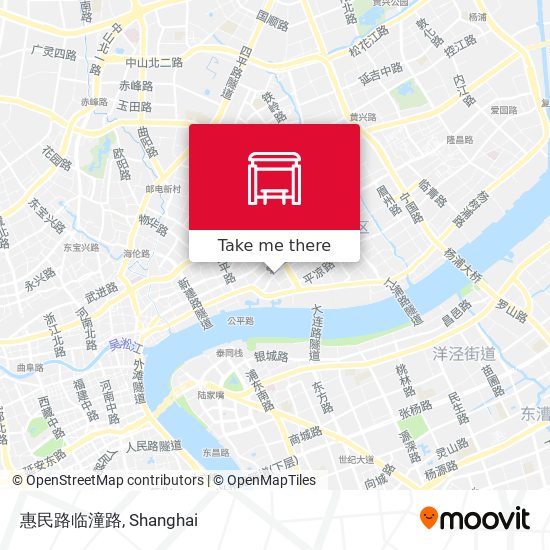 惠民路临潼路 map