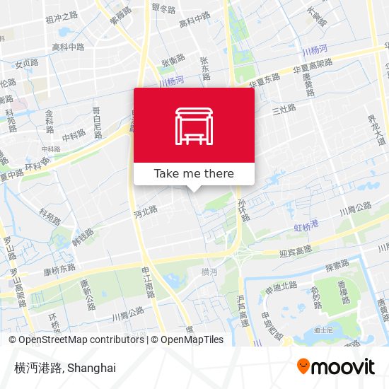 横沔港路 map