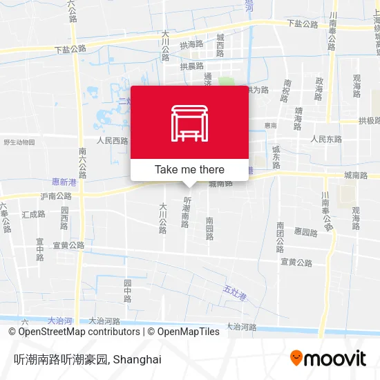 听潮南路听潮豪园 map