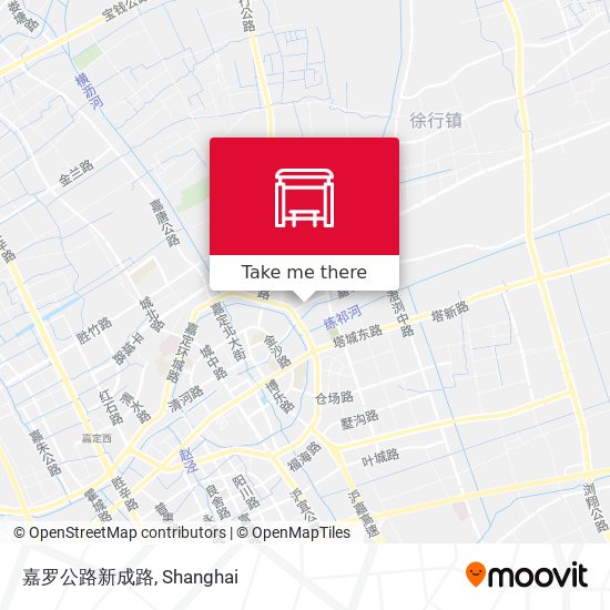 嘉罗公路新成路 map