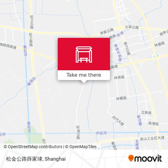 松金公路薛家埭 map
