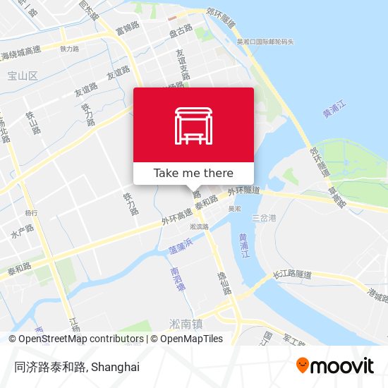 同济路泰和路 map
