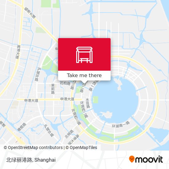 北绿丽港路 map