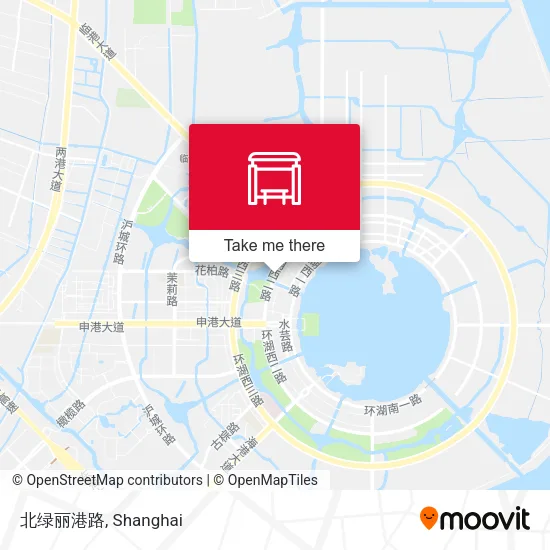 北绿丽港路 map