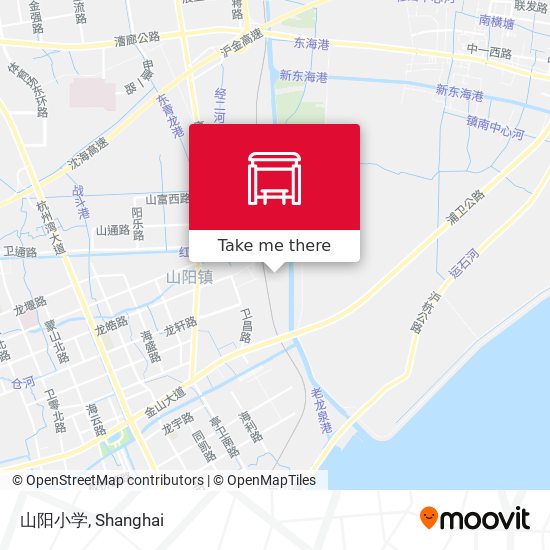 山阳小学 map