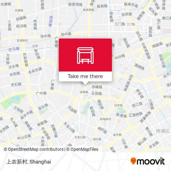 上农新村 map
