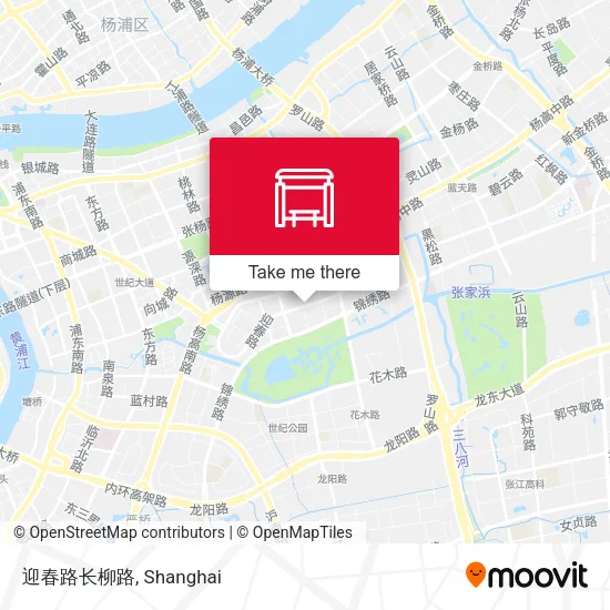 迎春路长柳路 map