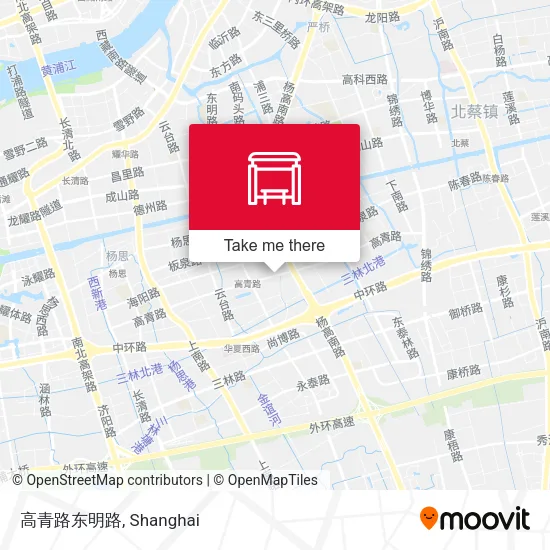 高青路东明路 map