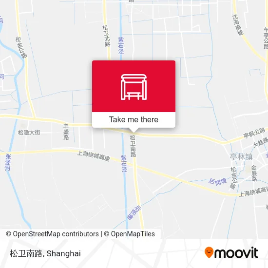 松卫南路 map