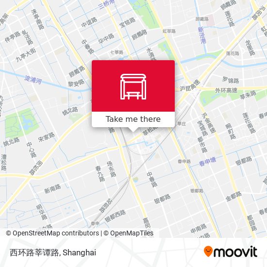 西环路莘谭路 map