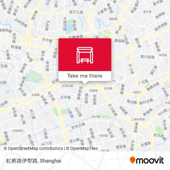 虹桥路伊犁路 map