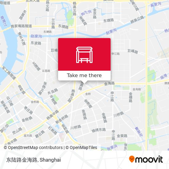 东陆路金海路 map