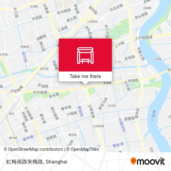 虹梅南路朱梅路 map