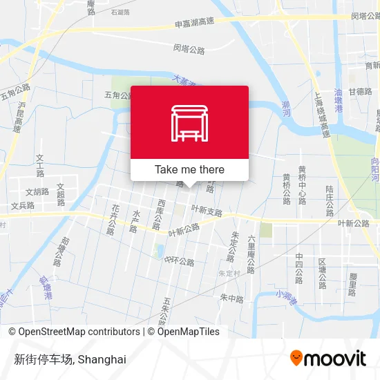 新街停车场 map