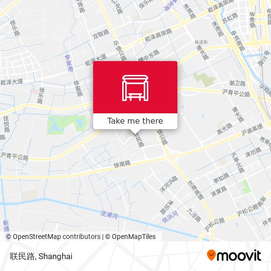联民路 map