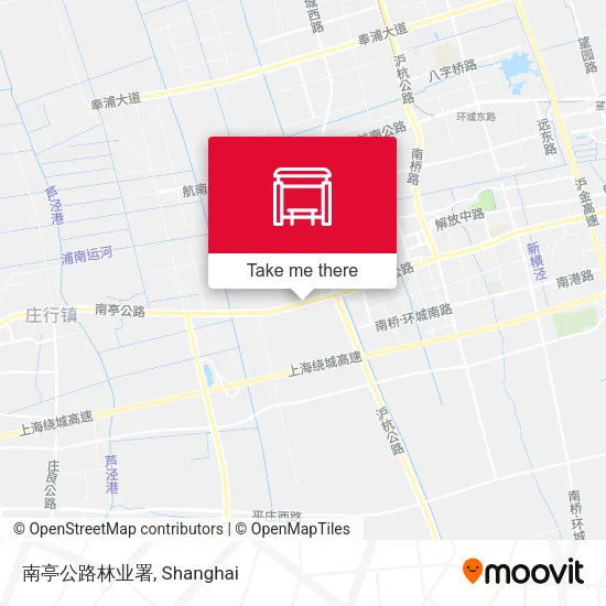 南亭公路林业署 map