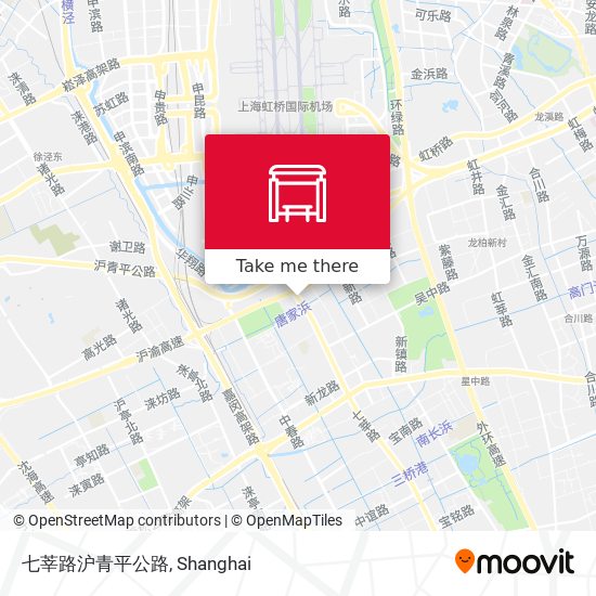 七莘路沪青平公路 map