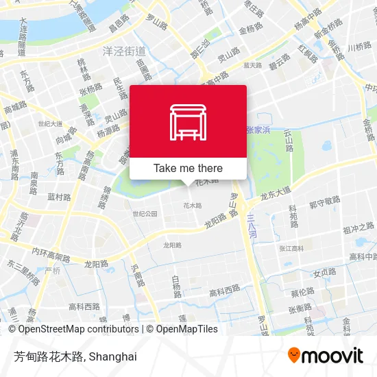 芳甸路花木路 map