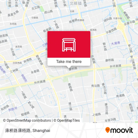 康桥路康梧路 map