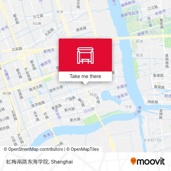 虹梅南路东海学院 map