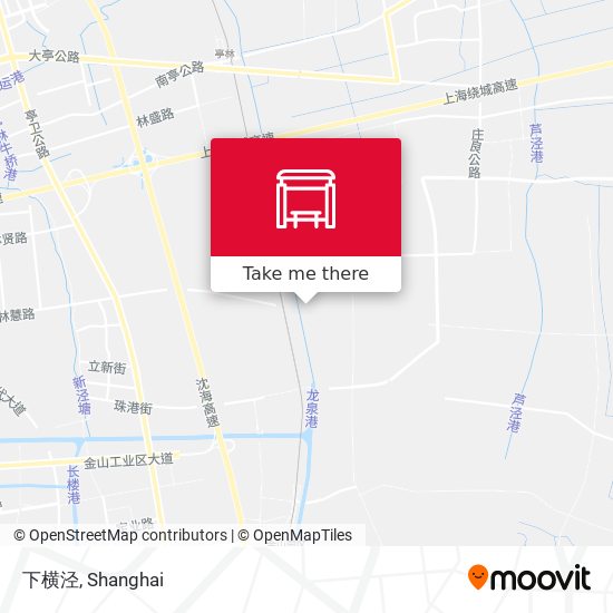 下横泾 map