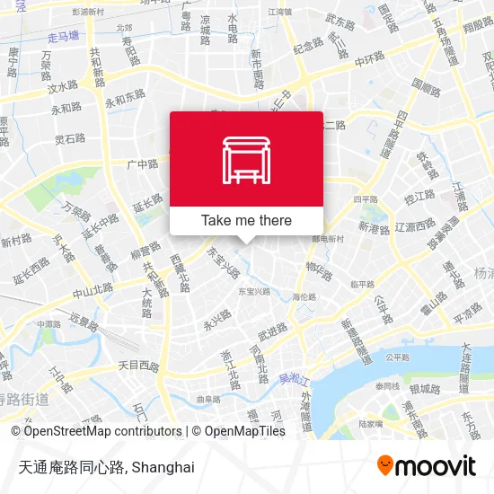 天通庵路同心路 map