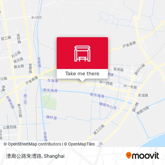 漕廊公路朱漕路 map