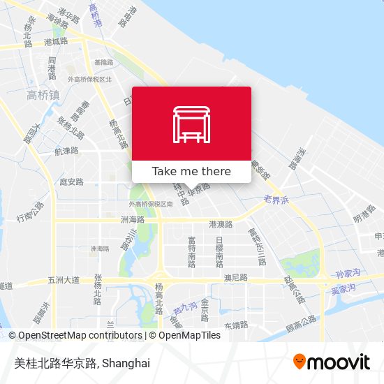 美桂北路华京路 map