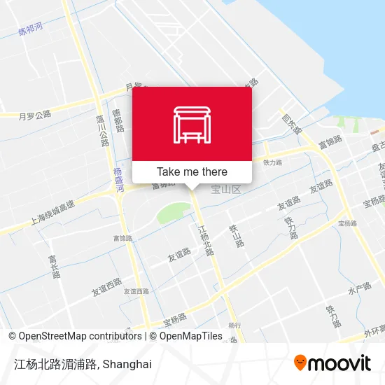 江杨北路湄浦路 map