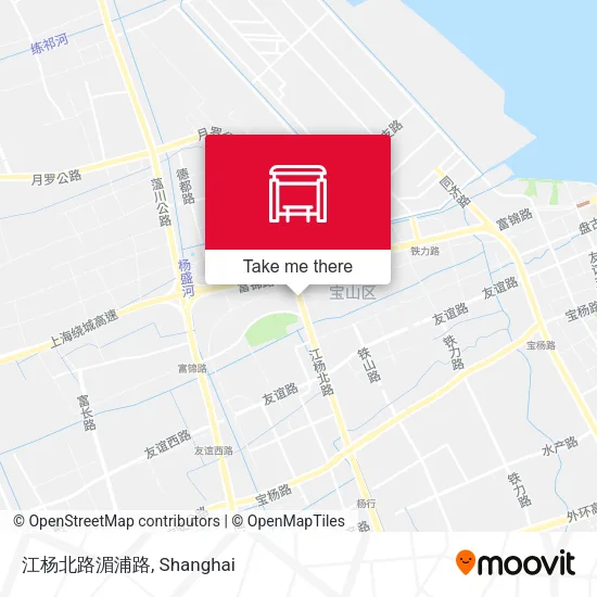 江杨北路湄浦路 map