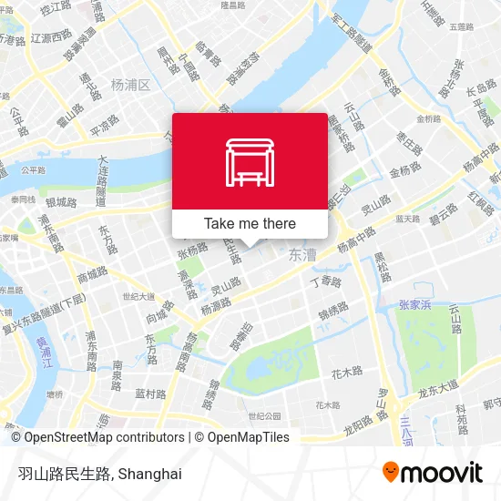 羽山路民生路 map