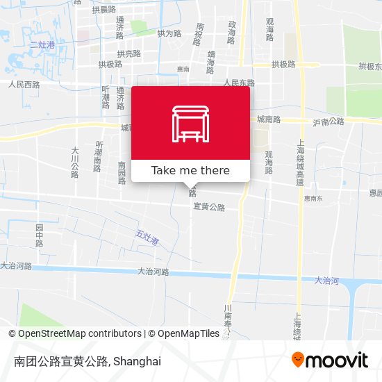 南团公路宣黄公路 map