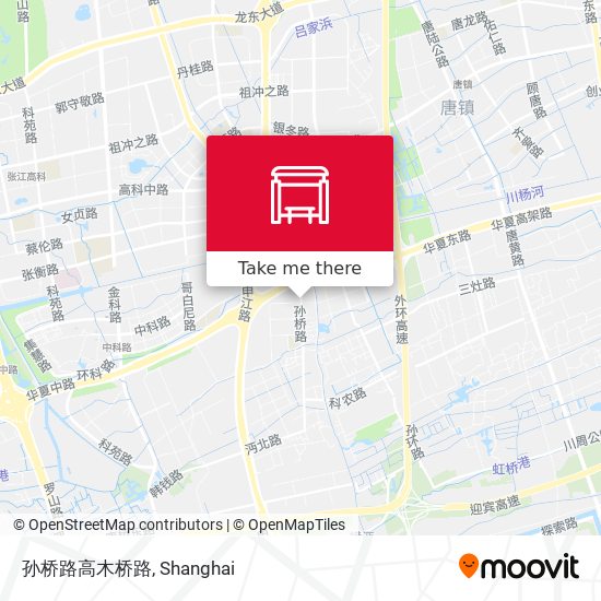 孙桥路高木桥路 map