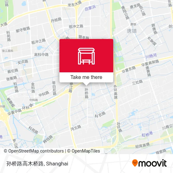孙桥路高木桥路 map
