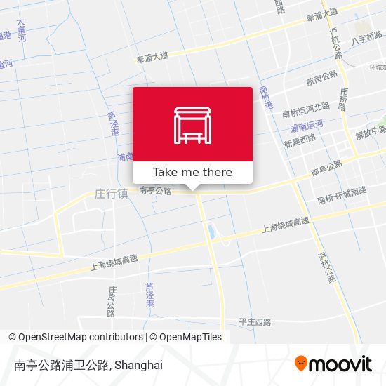 南亭公路浦卫公路 map