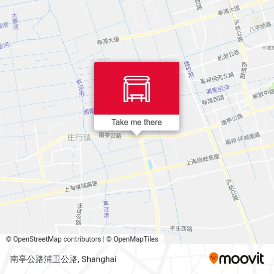 南亭公路浦卫公路 map