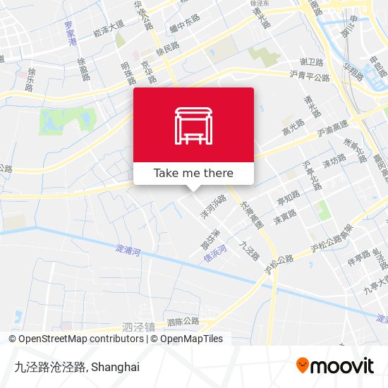 九泾路沧泾路 map
