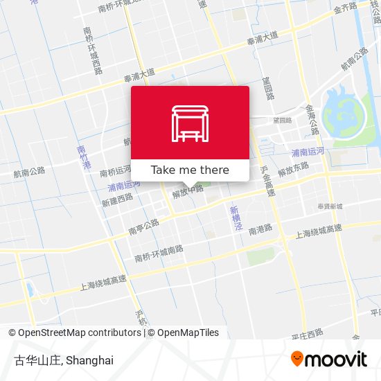 古华山庄 map