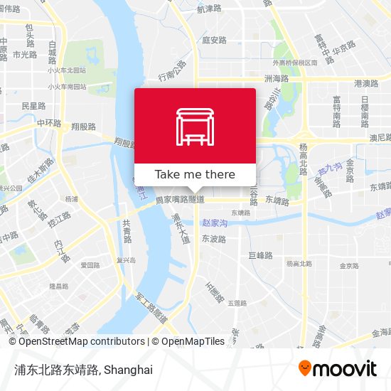 浦东北路东靖路 map