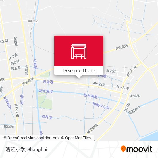 漕泾小学 map