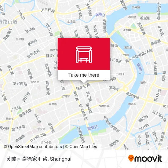 黄陂南路徐家汇路 map