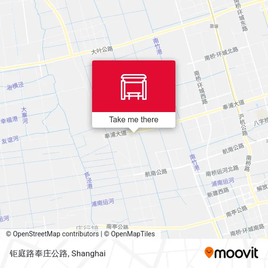 钜庭路奉庄公路 map