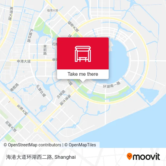 海港大道环湖西二路 map