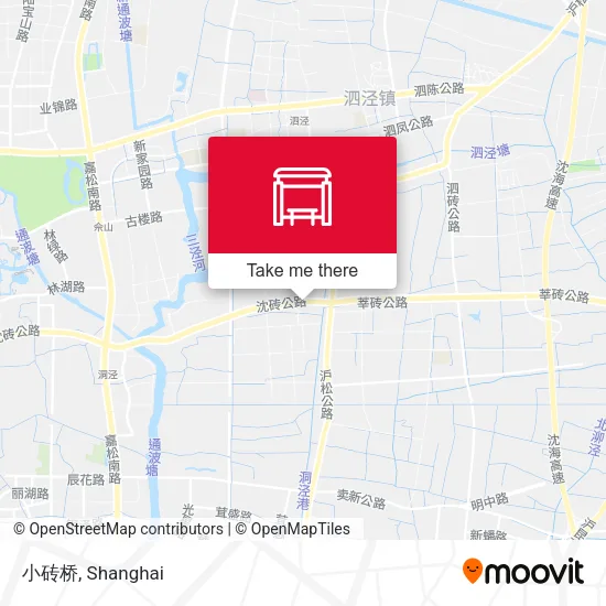 小砖桥 map