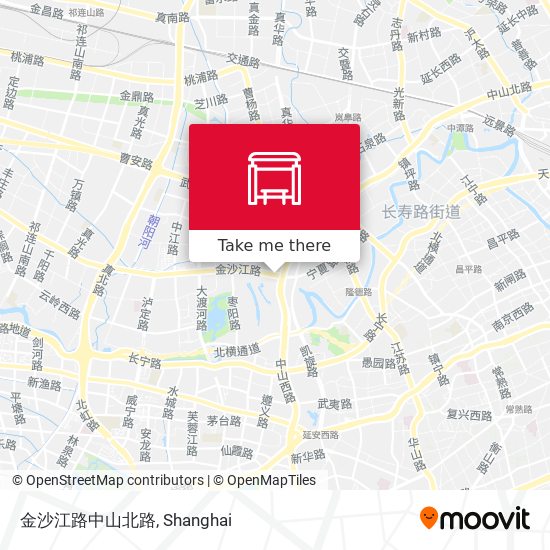 金沙江路中山北路 map